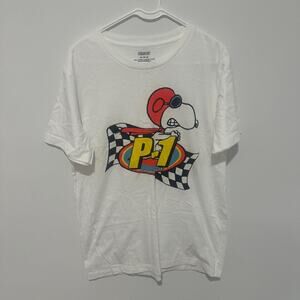 Peanuts Racing T-Shirt - Medium
